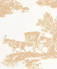 田野風情 壁紙(棕)