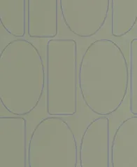 現代幾何 壁紙(灰綠)