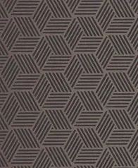 藤紋組合幾何 壁紙(褐)