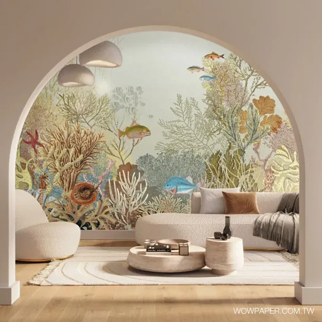 水下世界 壁畫(卡)