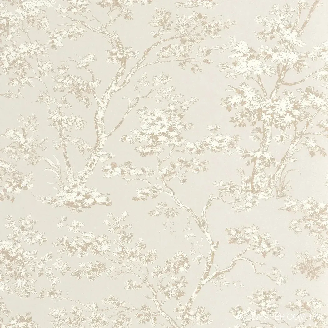 楓丹白露森林 壁紙(灰)