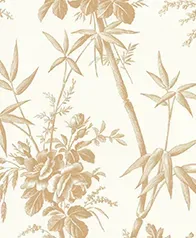 法式花林 壁紙(棕)