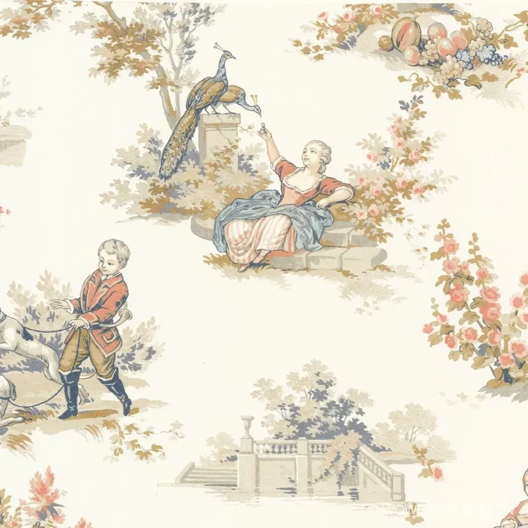 加沃特舞曲 壁紙(米白)