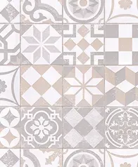 迷人花磚 壁紙(灰棕)