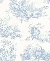 夏日田園 壁紙(藍)