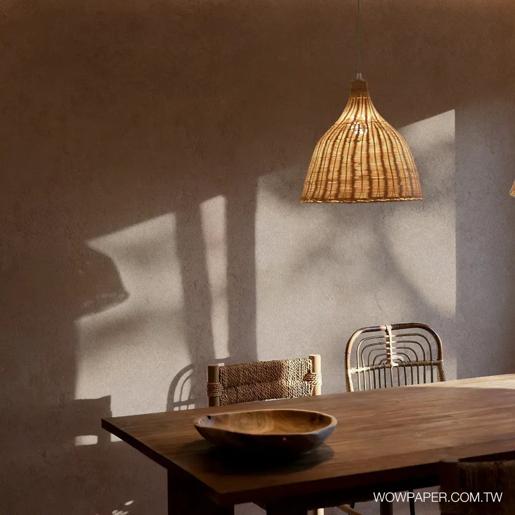 肌理工法漆牆 壁紙(藕灰)