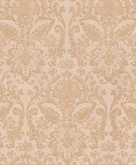 巴洛克圖騰 壁紙(金棕)