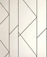 現代線條 壁紙(象牙)