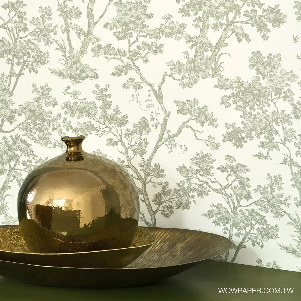 楓丹白露森林 壁紙(綠)