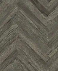 V型造型木紋 壁紙(深灰)
