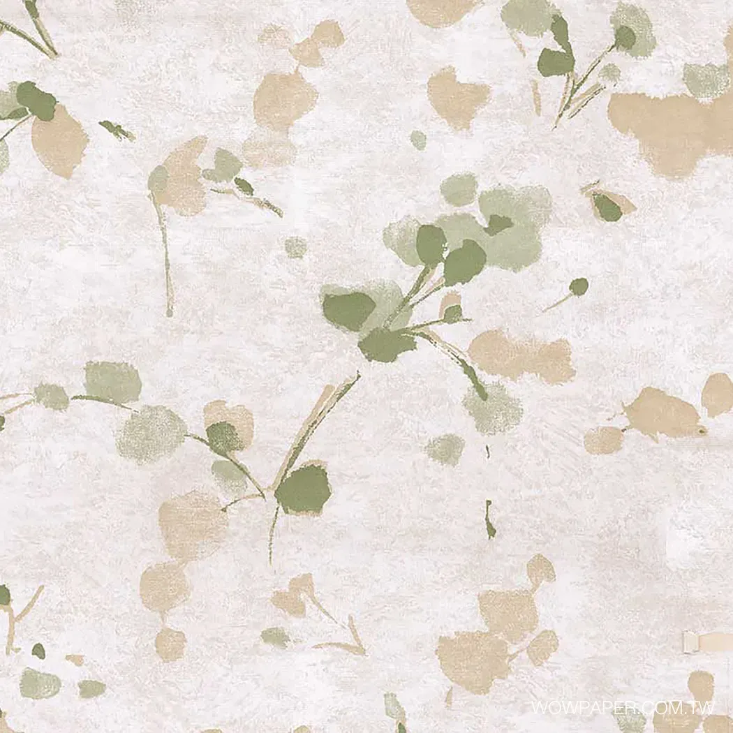 春色花卉 壁紙(綠)