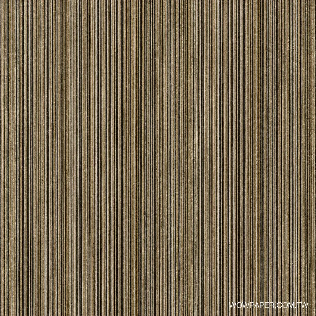 直線造型木紋 壁紙(咖金)