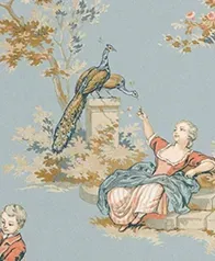 加沃特舞曲 壁紙(藍灰)