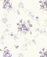 淡雅鄉村花卉 壁紙(紫)