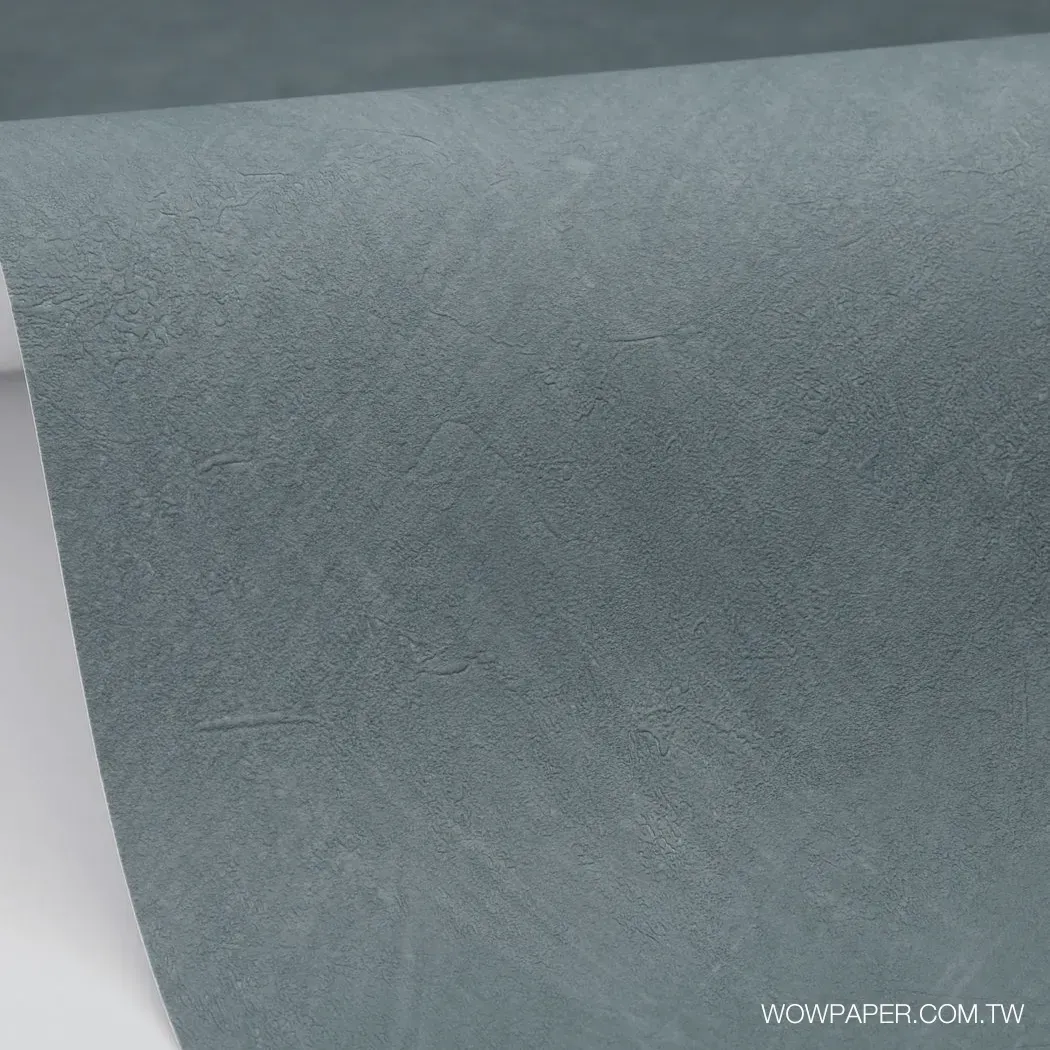 藝術泥灰牆 壁紙(灰藍)