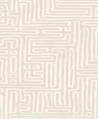 迷宮圖騰 壁紙(奶灰)