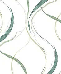 墨流 壁紙(綠)