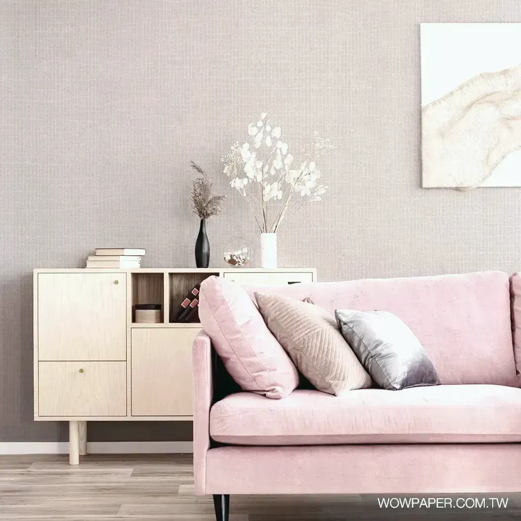 現代織品 壁紙(米灰)