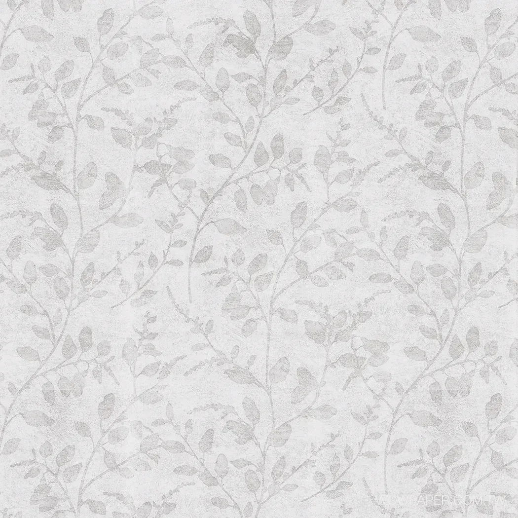 靜謐枝影 壁紙(白灰)