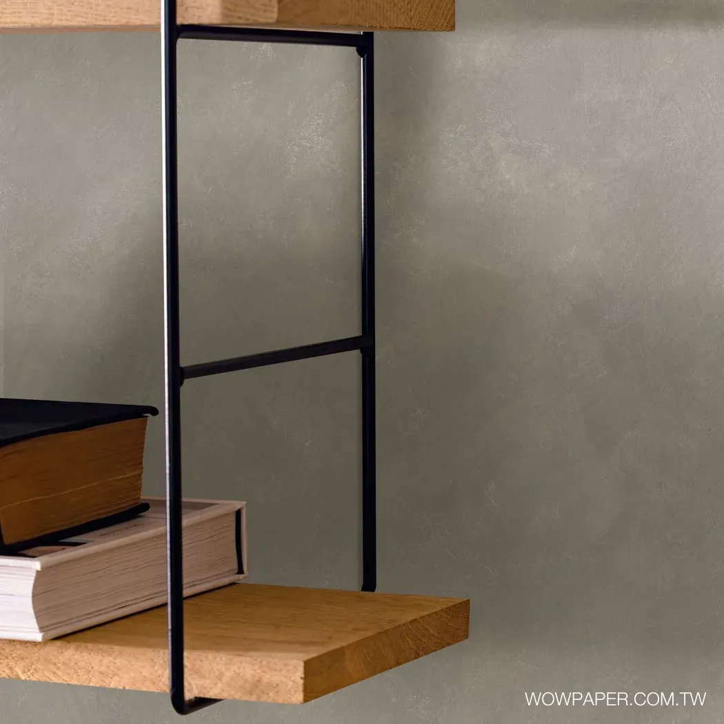 層次藝術泥灰牆 壁紙(灰)