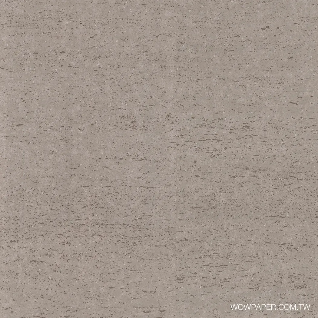 礦質個性泥牆 壁紙(灰褐)