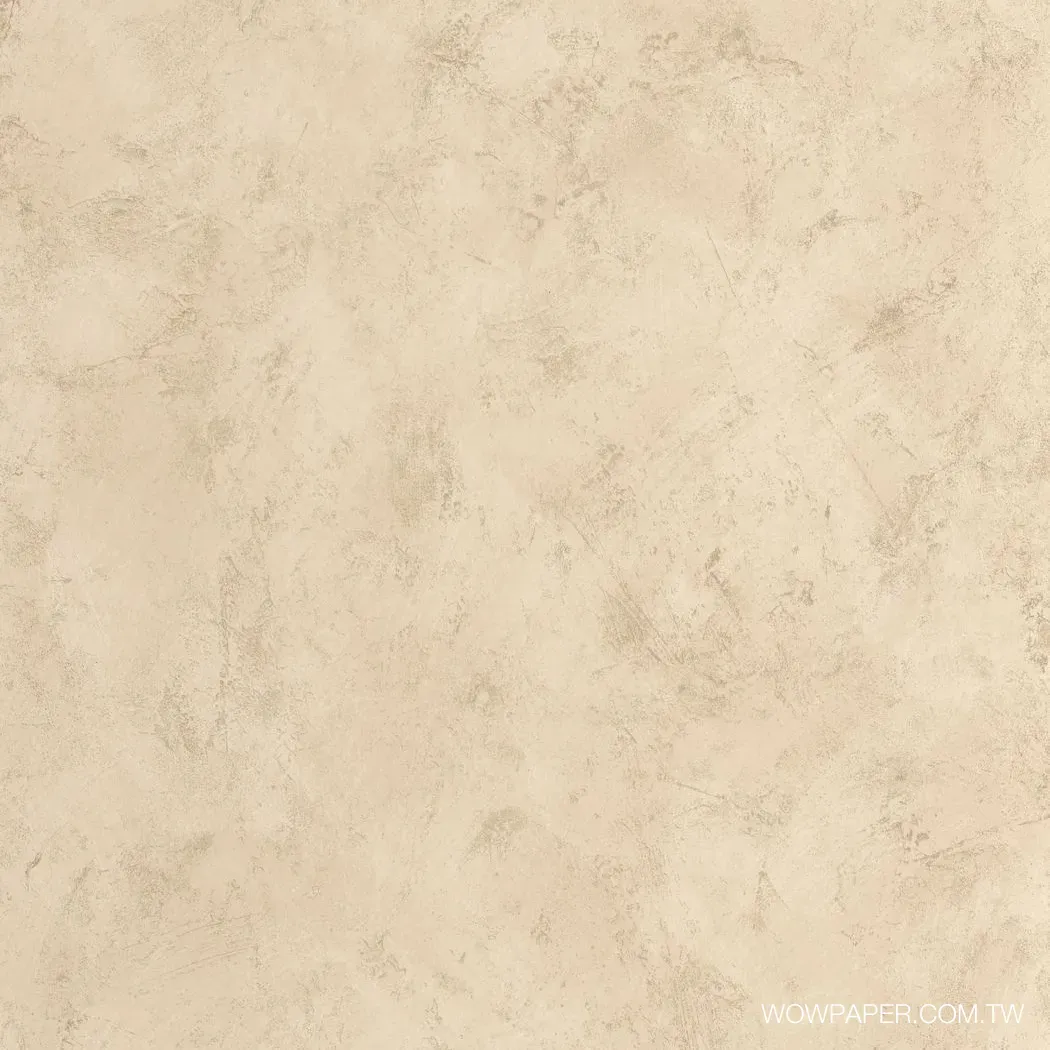 層次藝術泥灰牆 壁紙(米黃)