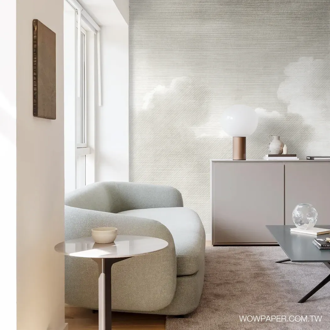 迷人的陰天壁畫