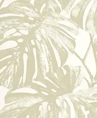 龜背竹葉 壁紙(黃綠)