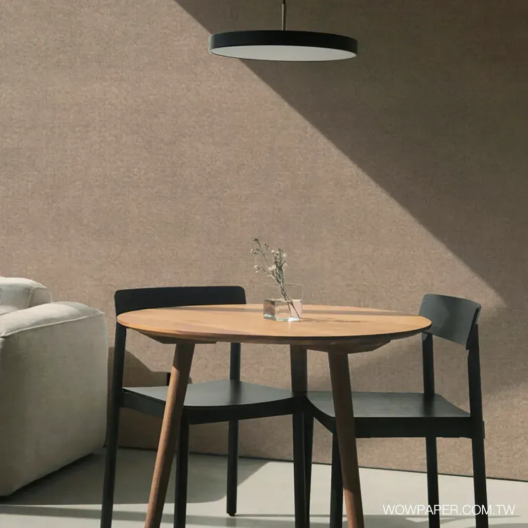 短絨織布紋 壁紙(燕麥)