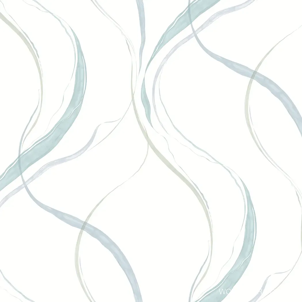 墨流 壁紙(藍)