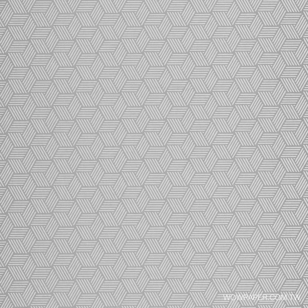 藤紋組合幾何 壁紙(灰)