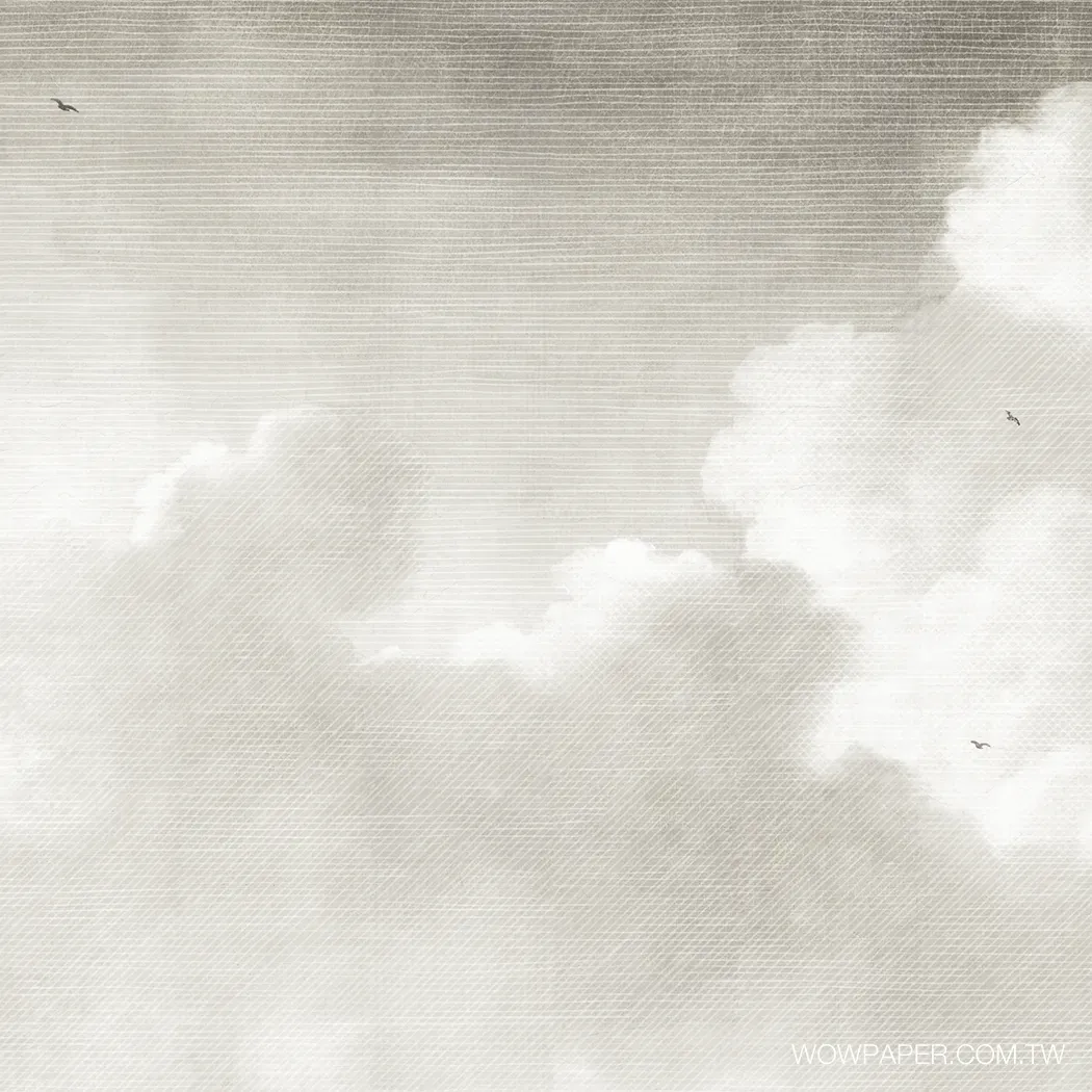 迷人的陰天 壁畫-素描