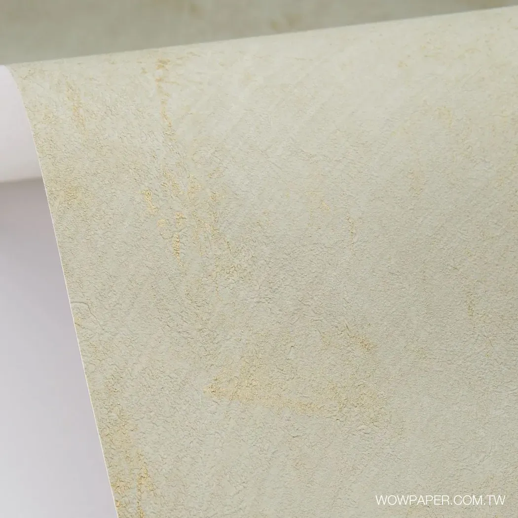 層次藝術泥灰牆 壁紙(灰綠)