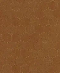 蜂巢刻紋 壁紙(磚紅)