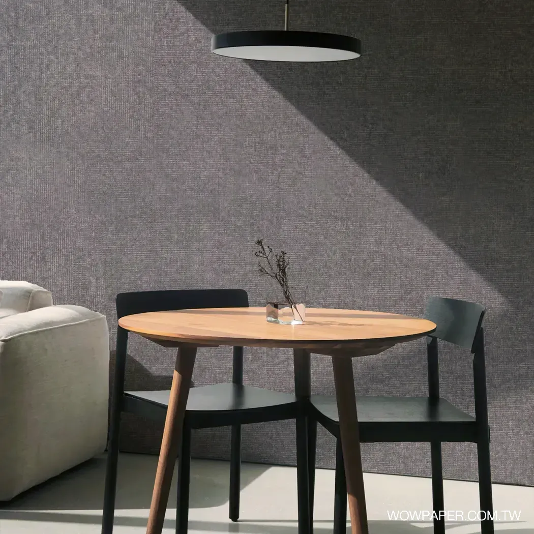 短絨織布紋 壁紙藍灰)