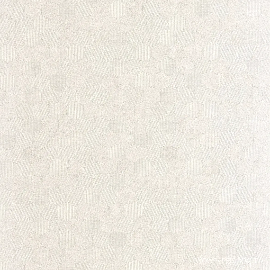 蜂巢刻紋 壁紙(奶灰)