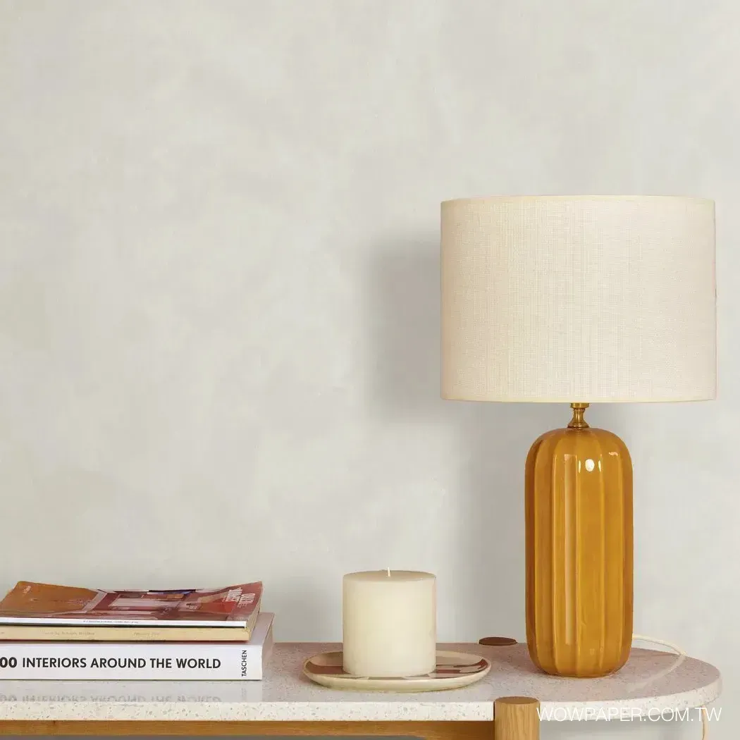 藝術泥灰牆 壁紙(中性灰)